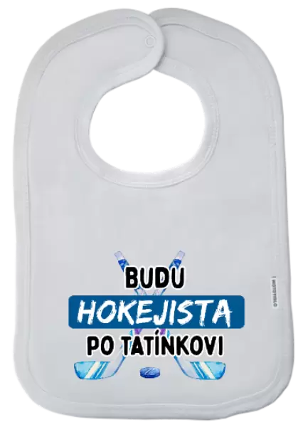 Dětský bryndák Budu hokejista po tatínkovi