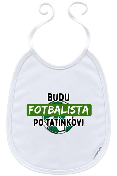 Dětský bryndák Budu fotbalista po tatínkovi