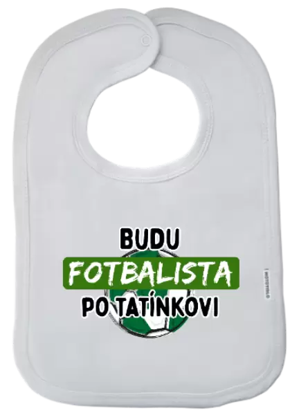 Dětský bryndák Budu fotbalista po tatínkovi