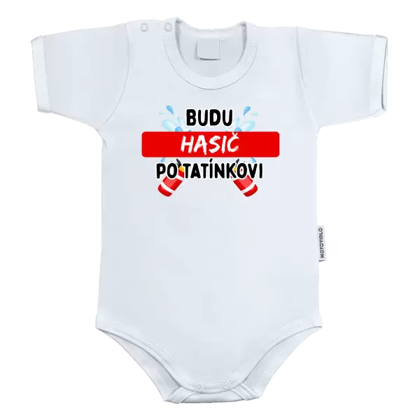 Dětské body Budu hasič po tatínkovi