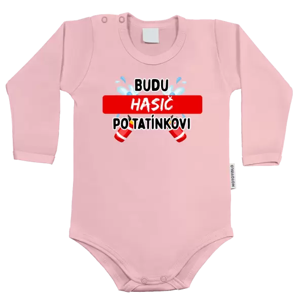 Dětské body Budu hasič po tatínkovi