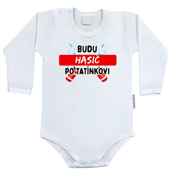 Dětské body Budu hasič po tatínkovi