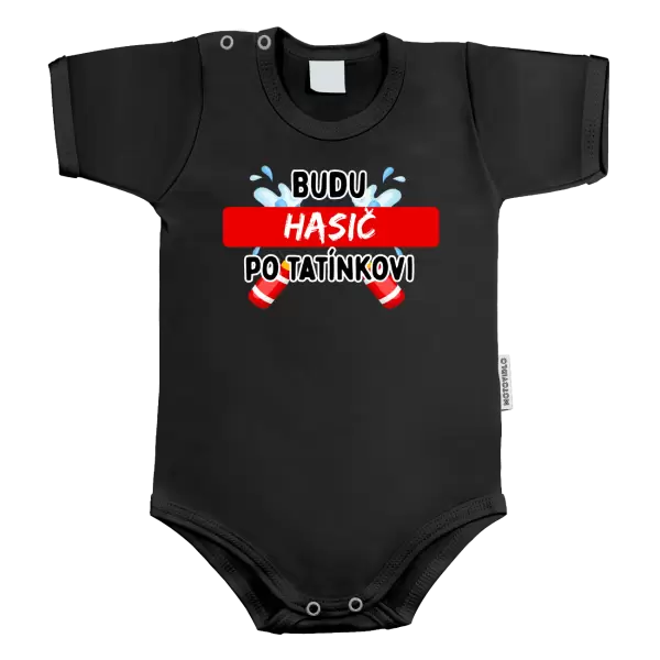 Dětské body Budu hasič po tatínkovi