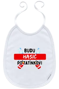 Dětský bryndák Budu hasič po tatínkovi