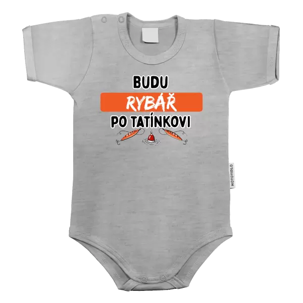 Dětské body Budu rybář po tatínkovi
