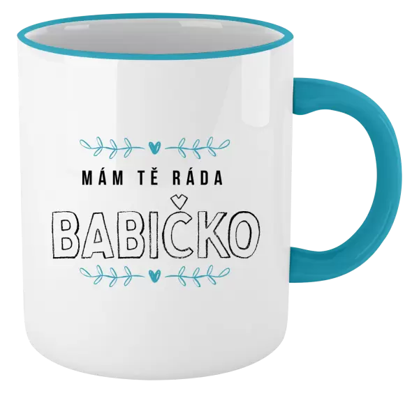 Hrnek Mám tě ráda babičko