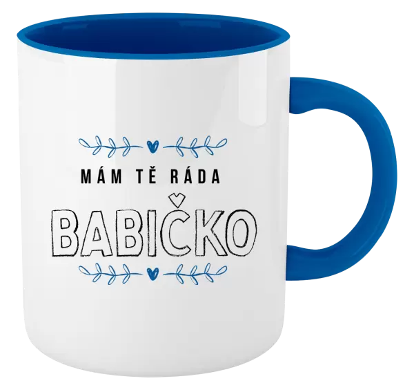 Hrnek Mám tě ráda babičko