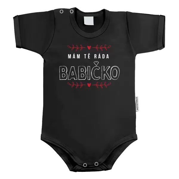 Dětské body Mám tě ráda babičko