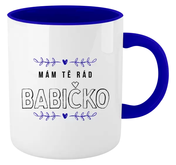 Hrnek Mám tě rád babičko