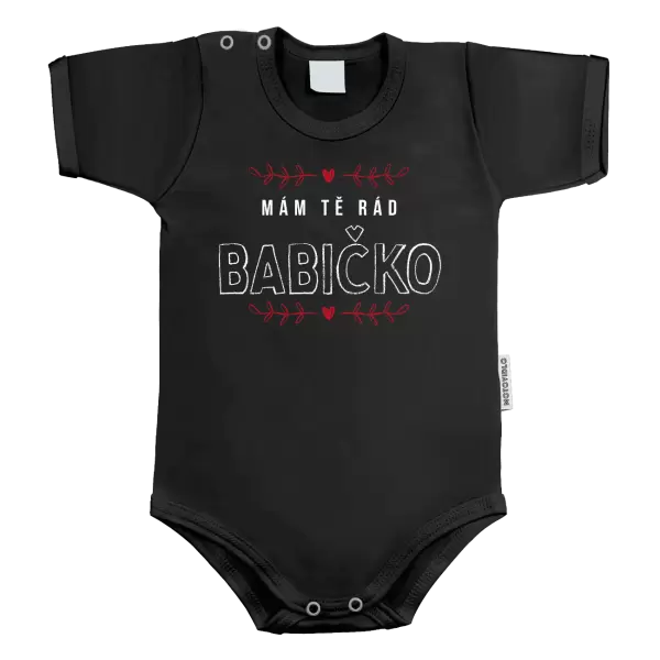 Dětské body Mám tě rád babičko