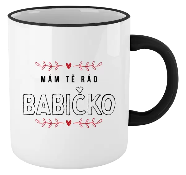 Hrnek Mám tě rád babičko