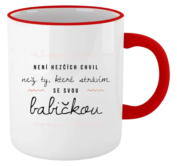 Hrnek Není hezčích chvil, než ty, které strávím se svou babičkou