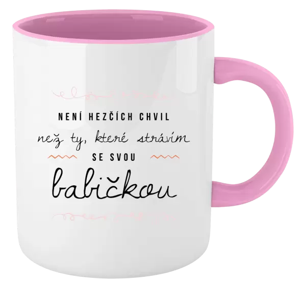 Hrnek Není hezčích chvil, než ty, které strávím se svou babičkou