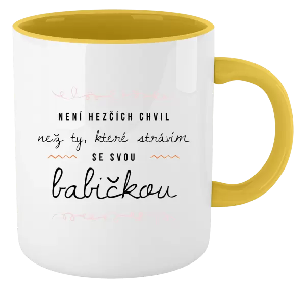 Hrnek Není hezčích chvil, než ty, které strávím se svou babičkou