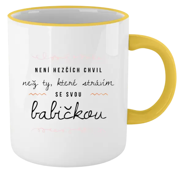 Hrnek Není hezčích chvil, než ty, které strávím se svou babičkou