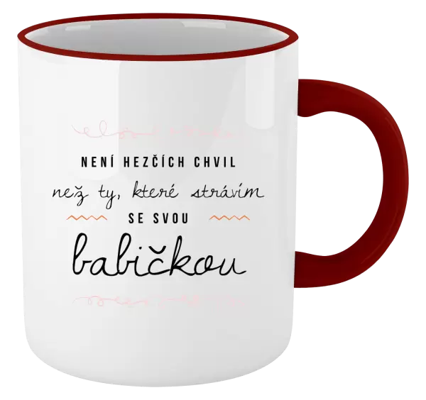 Hrnek Není hezčích chvil, než ty, které strávím se svou babičkou