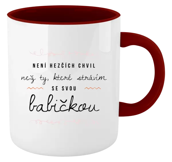 Hrnek Není hezčích chvil, než ty, které strávím se svou babičkou