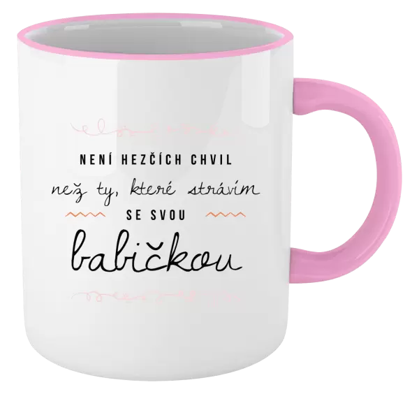 Hrnek Není hezčích chvil, než ty, které strávím se svou babičkou