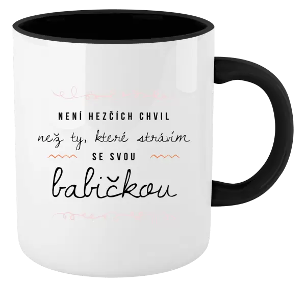 Hrnek Není hezčích chvil, než ty, které strávím se svou babičkou
