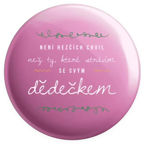 Placka Není hezčích chvil, než ty, které strávím se svým dědečkem