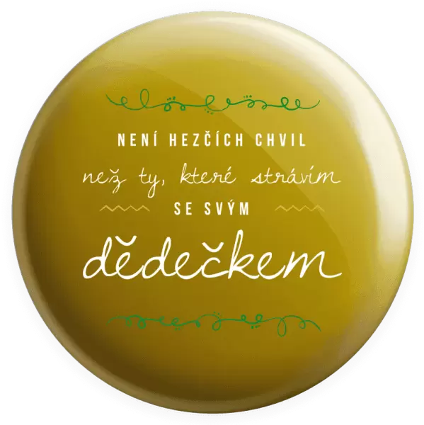 Placka Není hezčích chvil, než ty, které strávím se svým dědečkem