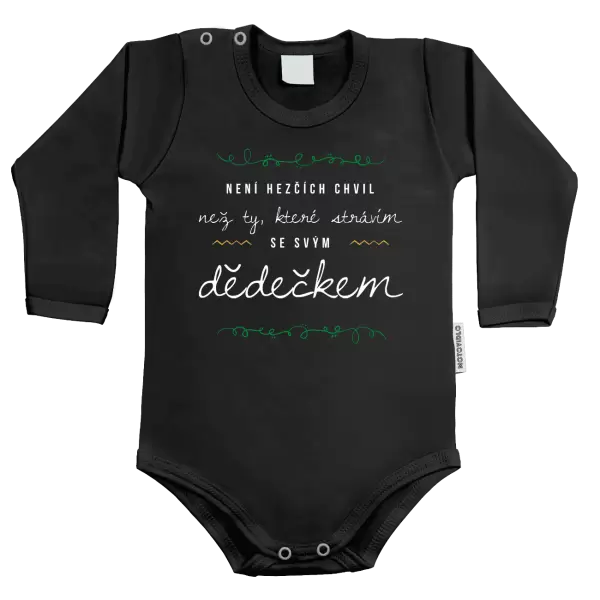 Dětské body Není hezčích chvil, než ty, které strávím se svým dědečkem