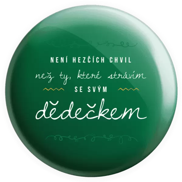 Placka Není hezčích chvil, než ty, které strávím se svým dědečkem