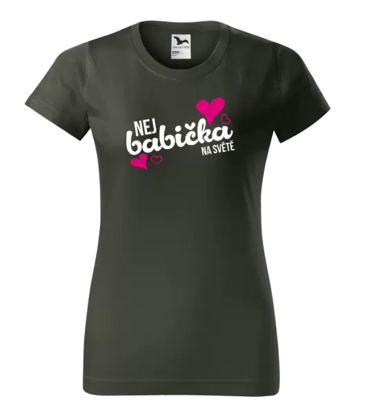 Dámské tričko Nej babička na světě