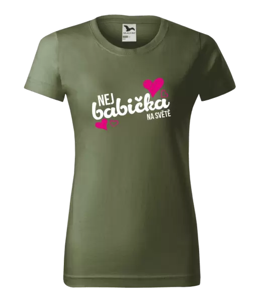 Dámské tričko Nej babička na světě