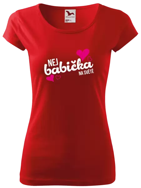 Dámské tričko Nej babička na světě