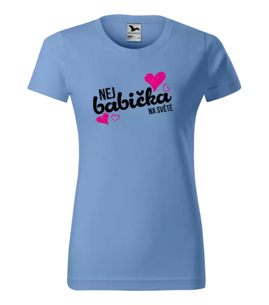 Dámské tričko Nej babička na světě