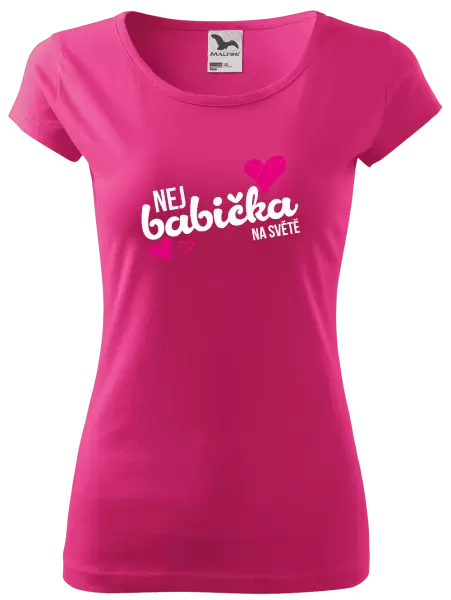 Dámské tričko Nej babička na světě