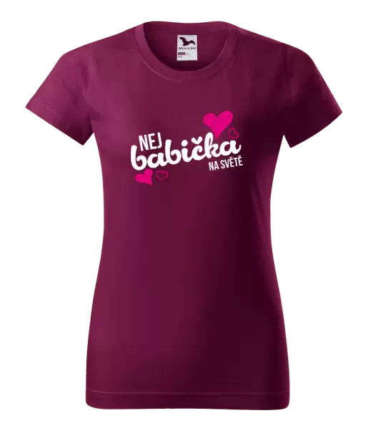 Dámské tričko Nej babička na světě
