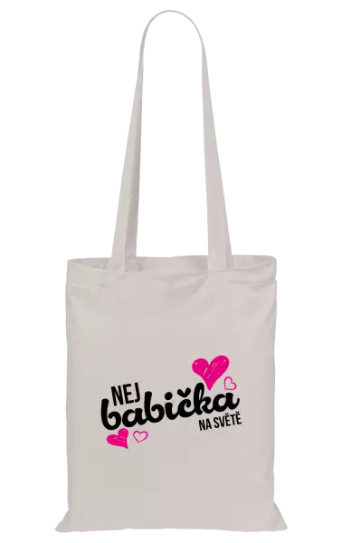 Látková taška Nej babička na světě