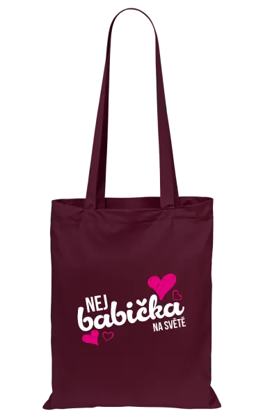 Látková taška Nej babička na světě