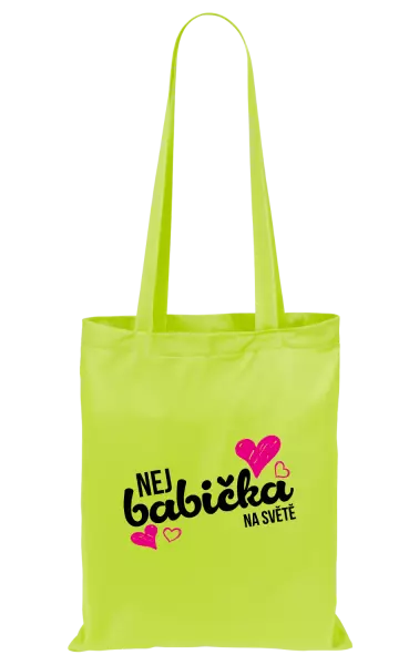 Látková taška Nej babička na světě