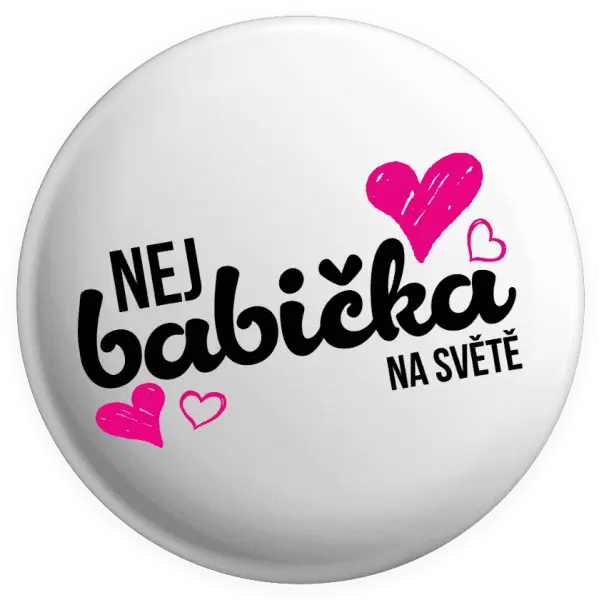Placka Nej babička na světě