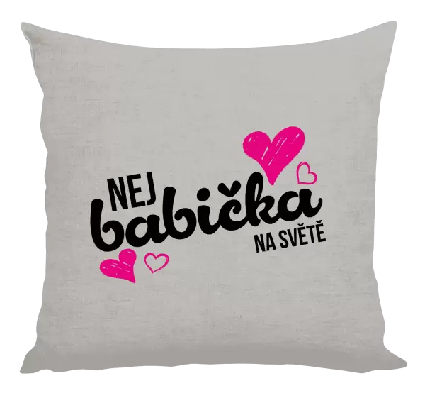 Polštář Nej babička na světě