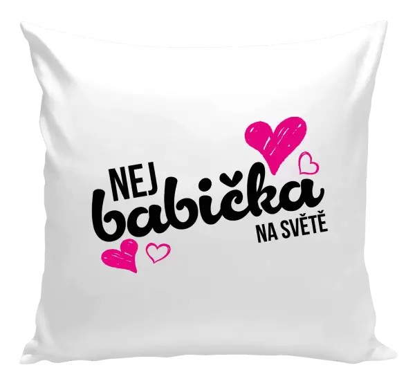 Polštář Nej babička na světě