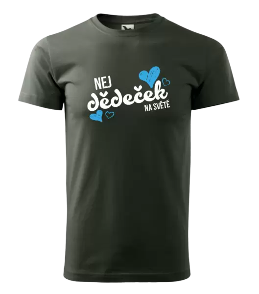 Pánské tričko Nej dědeček na světě