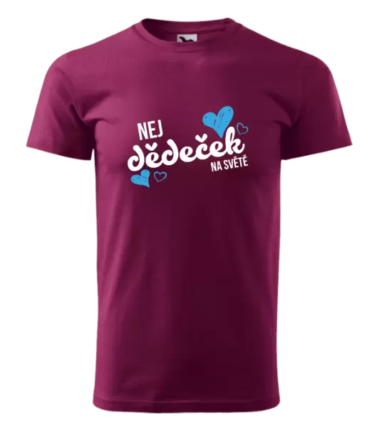 Pánské tričko Nej dědeček na světě
