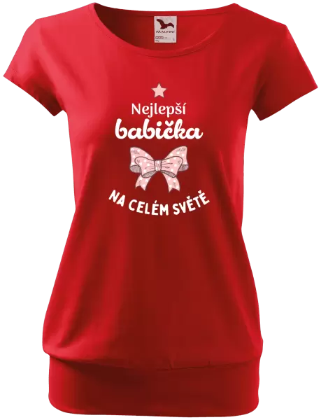 Dámské tričko Nejlepší babička na celém světě