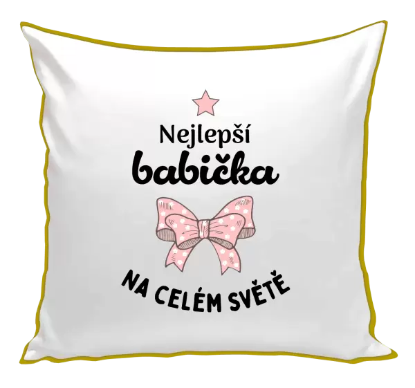 Polštář Nejlepší babička na celém světě