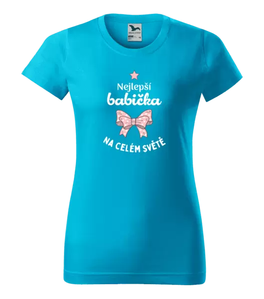 Dámské tričko Nejlepší babička na celém světě