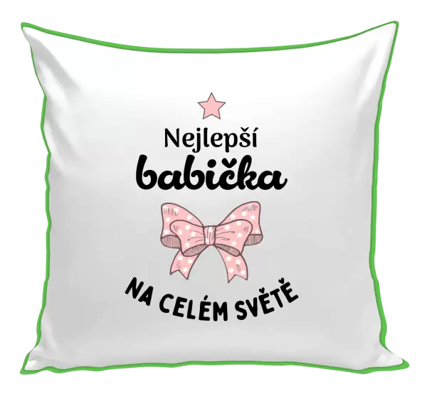 Polštář Nejlepší babička na celém světě