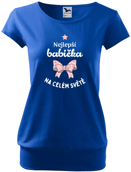 Dámské tričko Nejlepší babička na celém světě