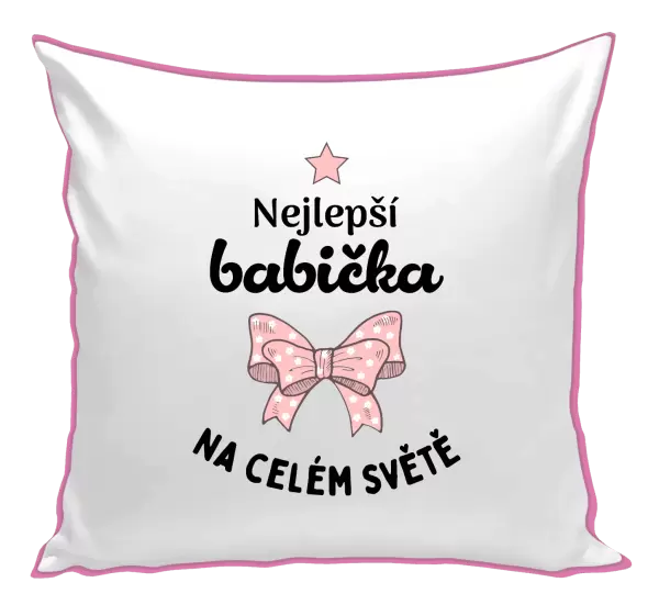 Polštář Nejlepší babička na celém světě