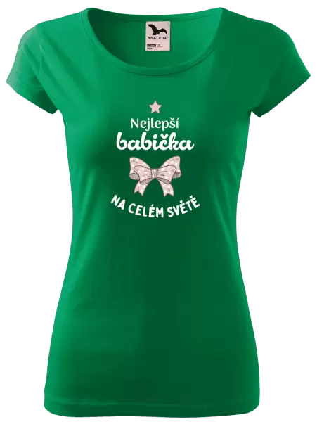 Dámské tričko Nejlepší babička na celém světě