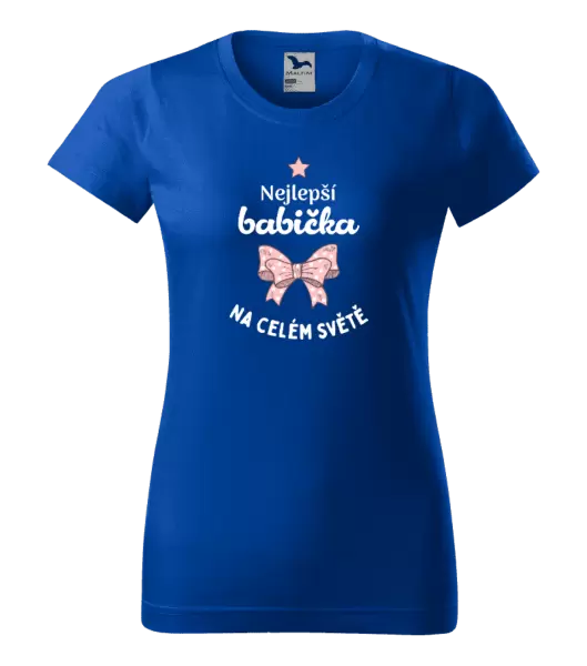 Dámské tričko Nejlepší babička na celém světě