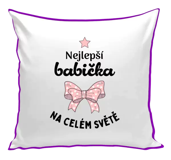 Polštář Nejlepší babička na celém světě